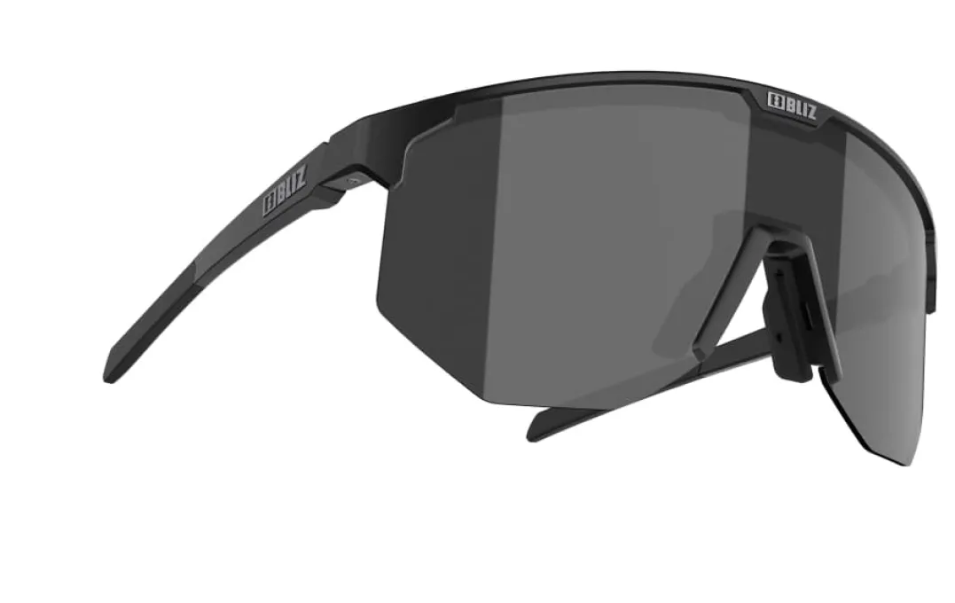Bliz Hero Small Matt Black/Smoke with Silver Mirror