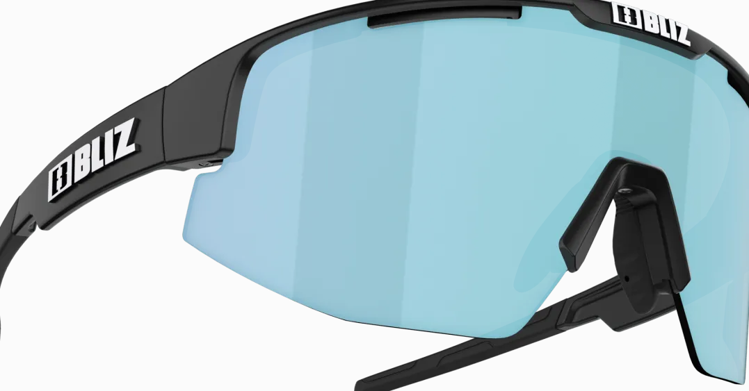 Bliz Matrix Matt Black/Smoke with Ice Blue Multi
