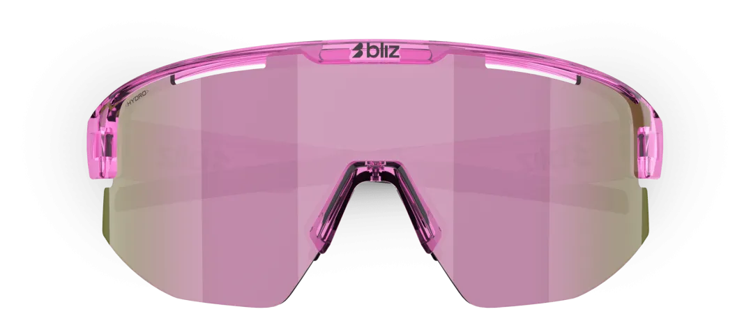 Bliz Matrix Small Transparant Pink/Brown W Rose Multi