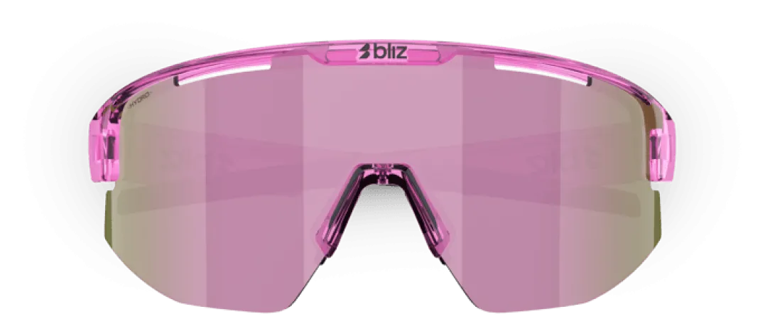 Bliz Matrix Small Transparant Pink/Brown W Rose Multi