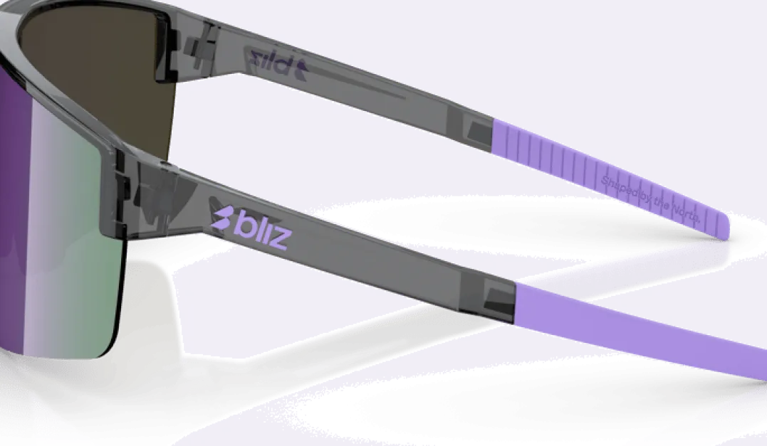 Bliz P004 Crystal Black/Grey W Purple Multi