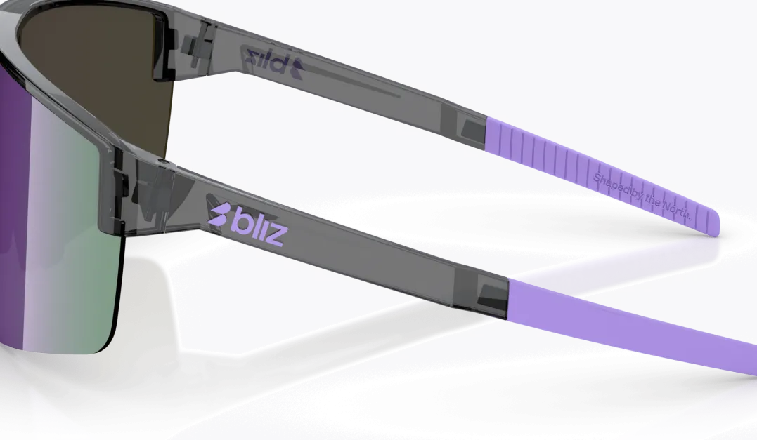 Bliz P004 Crystal Black/Grey W Purple Multi