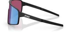 Bliz P001 Matt Black/Begonia - Violet W Blue Multi