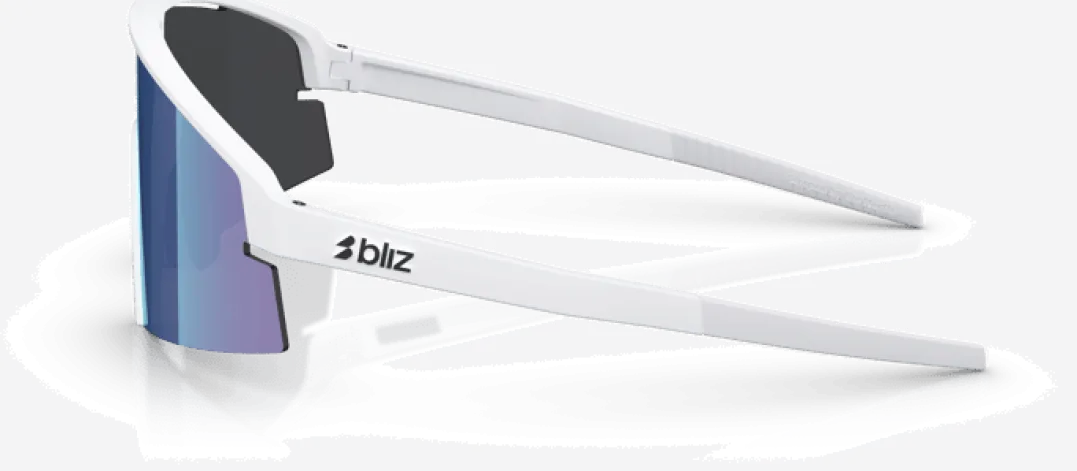 Bliz P006 Matte White/Smoke W Blue Multi