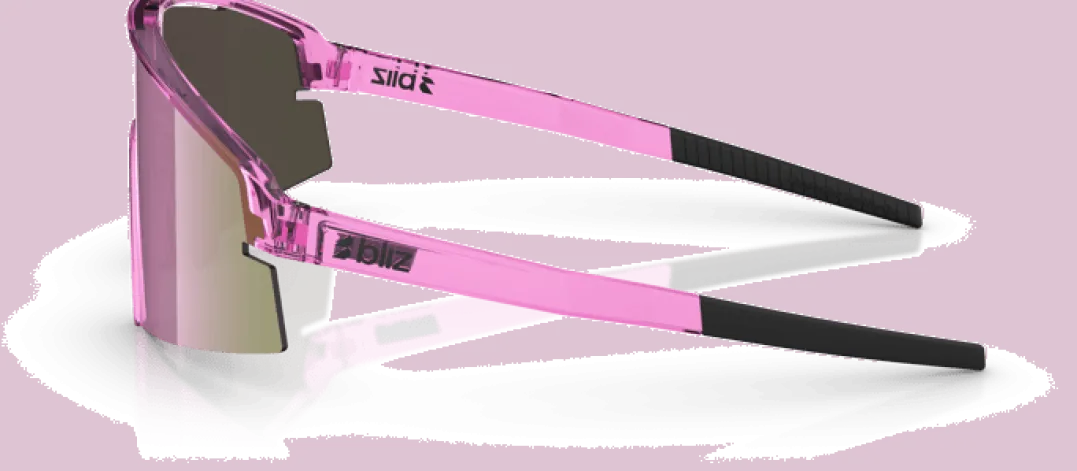 Bliz P006s Transparant Pink/Brown W Rose Multi