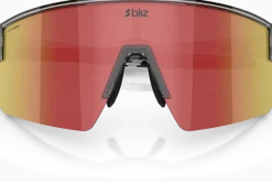 Bliz P004 Transparent Dark Grey/Brown W Red Multi