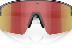 Bliz P004 Transparent Dark Grey/Brown W Red Multi
