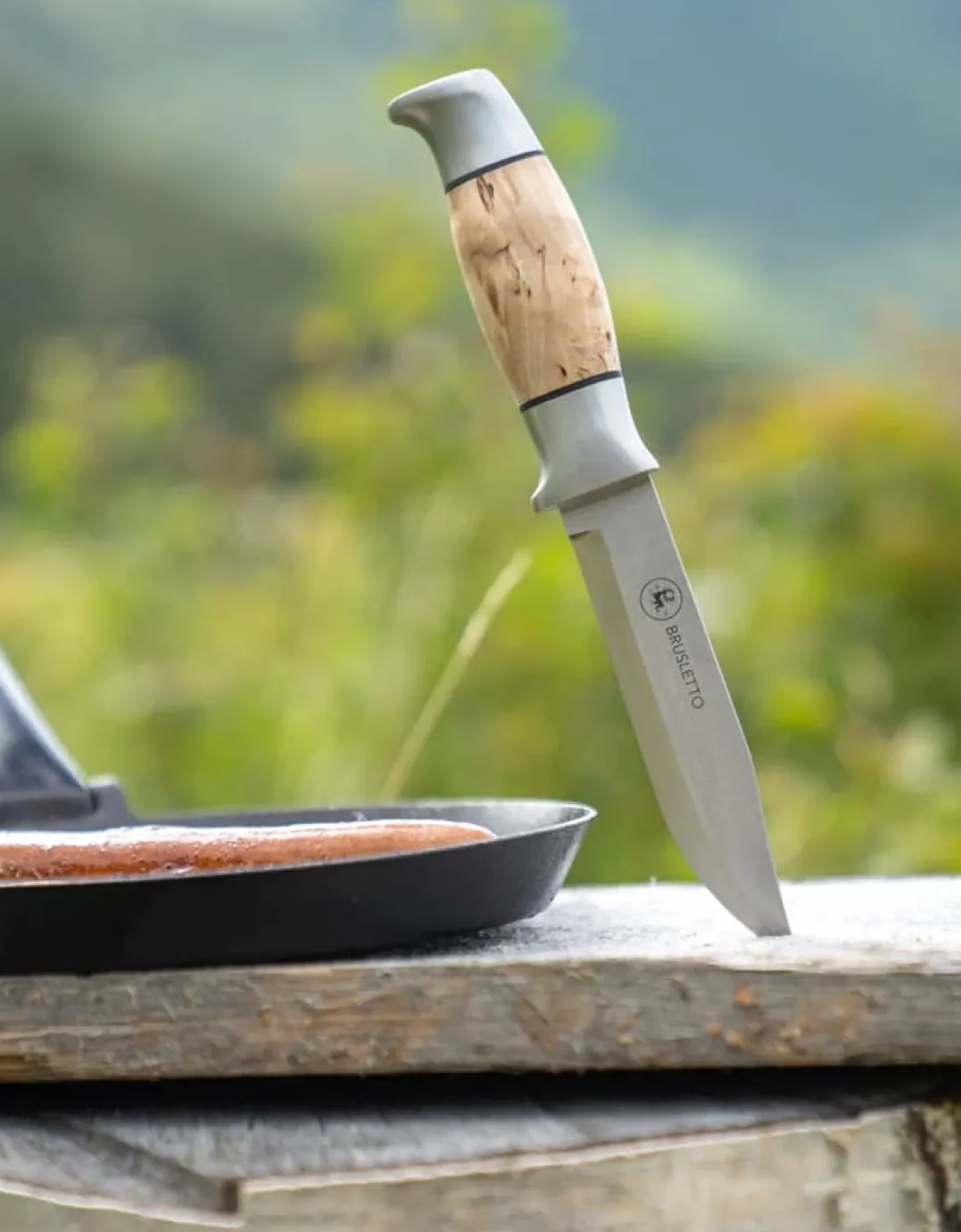 Brusletto Kniv Bamsen Masur Steel