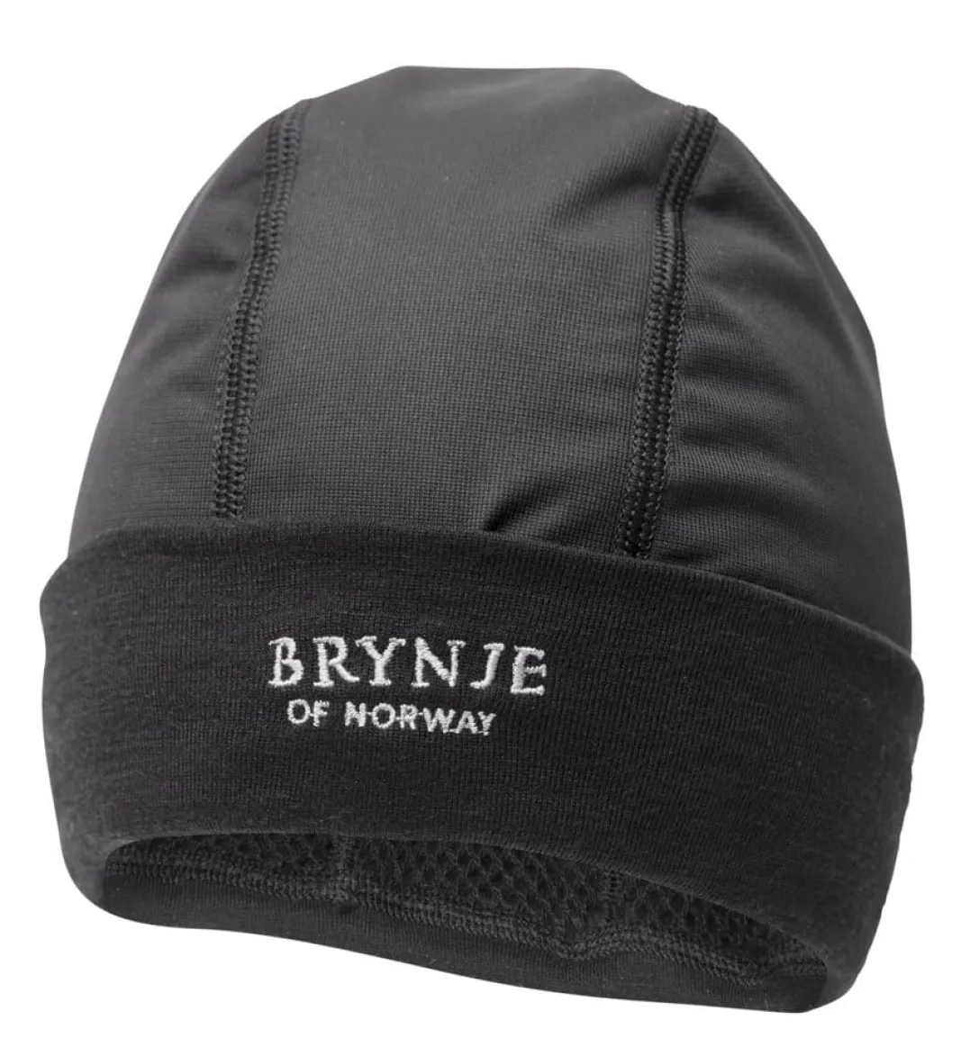 Brynje Arctic Hat with Wind-Cover Black
