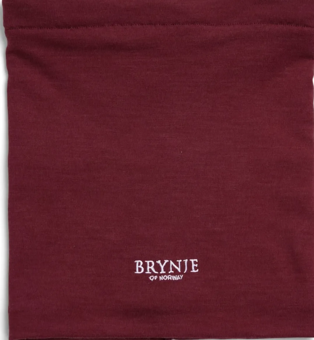 Brynje Arctic Neck w/lacing Chianti