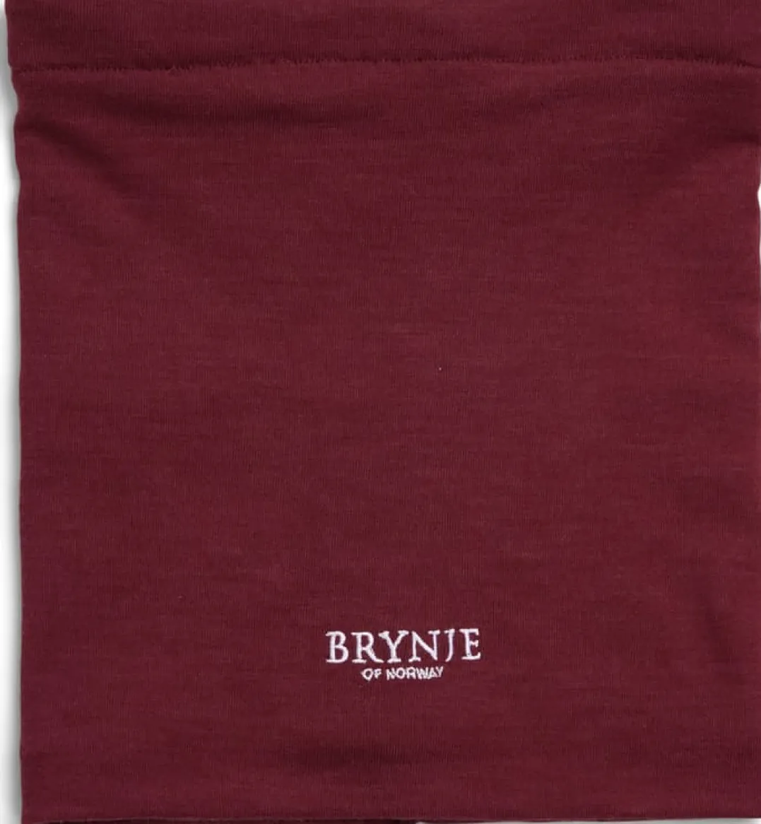 Brynje Arctic Neck w/lacing Chianti