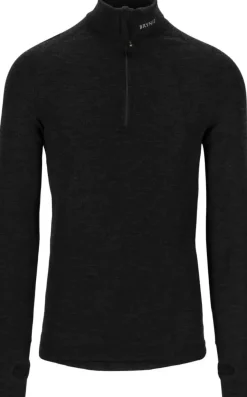 Brynje Arctic Zip-Polo 3/4 Neck W/Inlay Black