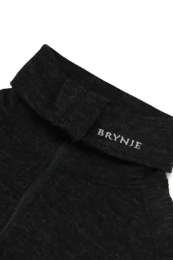 Brynje Arctic Zip-Polo 3/4 Neck W/Inlay Black