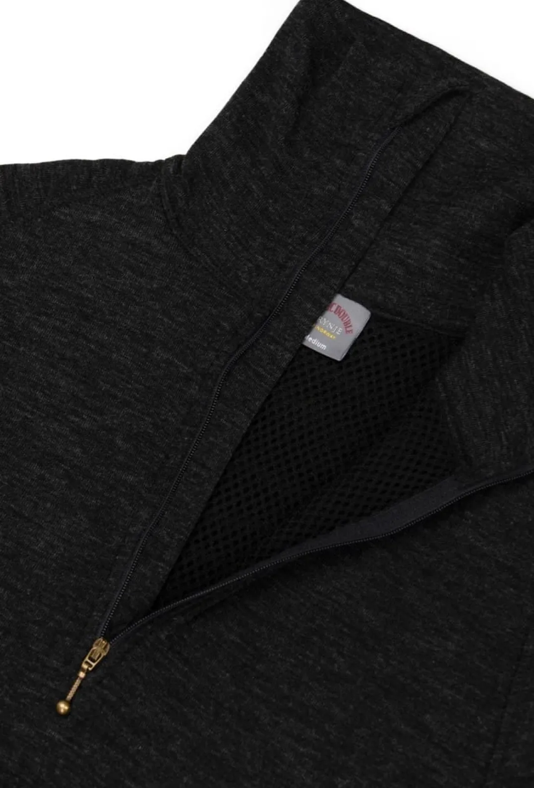 Brynje Arctic Zip Polo W/Inlay Black