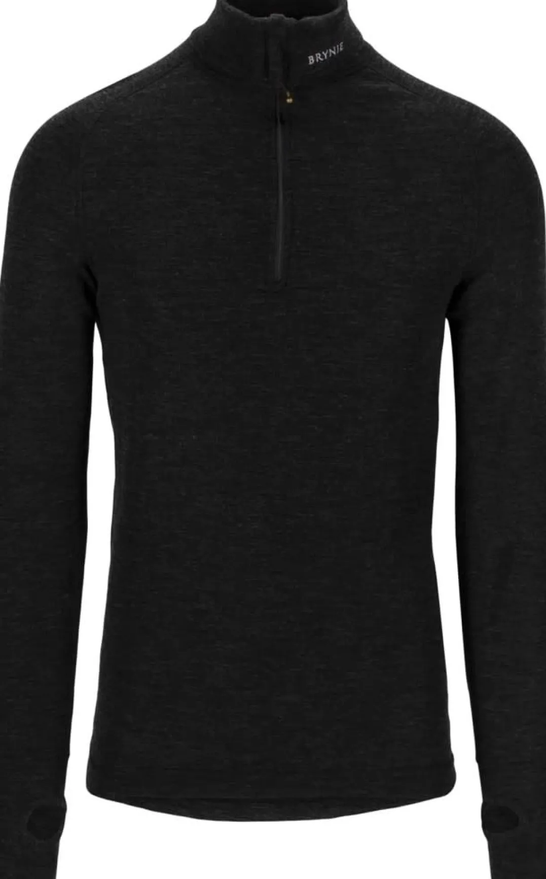 Brynje Arctic Zip Polo W/Inlay Black
