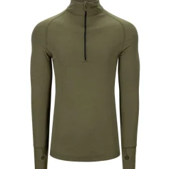 Brynje Tactical Arctic Zip Polo 3/4 Neck Olivegreen