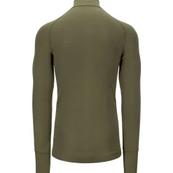 Brynje Tactical Arctic Zip Polo 3/4 Neck Olivegreen
