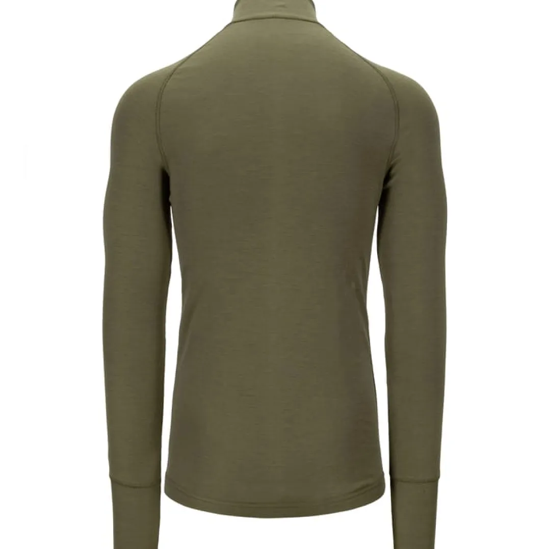 Brynje Tactical Arctic Zip Polo 3/4 Neck Olivegreen