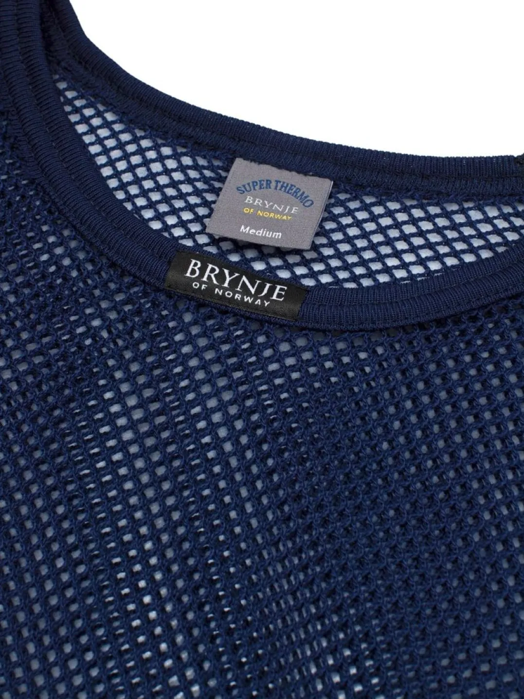 Brynje Unisex Super Thermo Shirt with Shoulder Inlay Navy