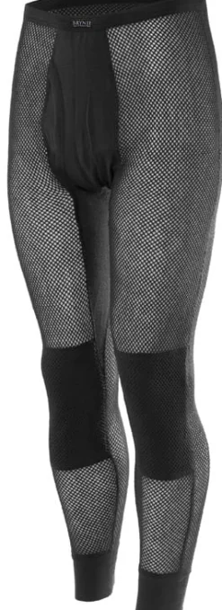 Brynje Unisex Wool Thermo Longs with Inlay Black