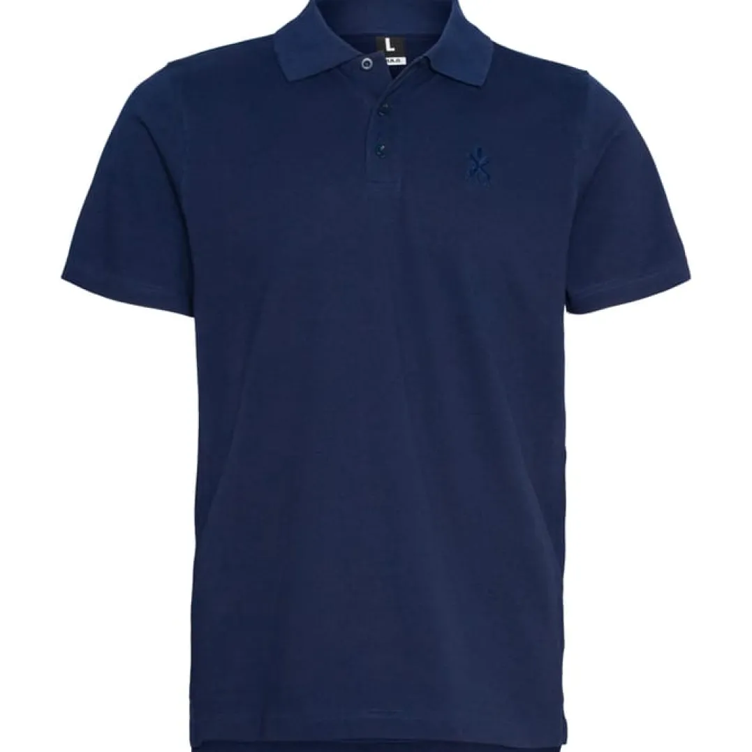 Bula Breeze Polo Shirt Navy
