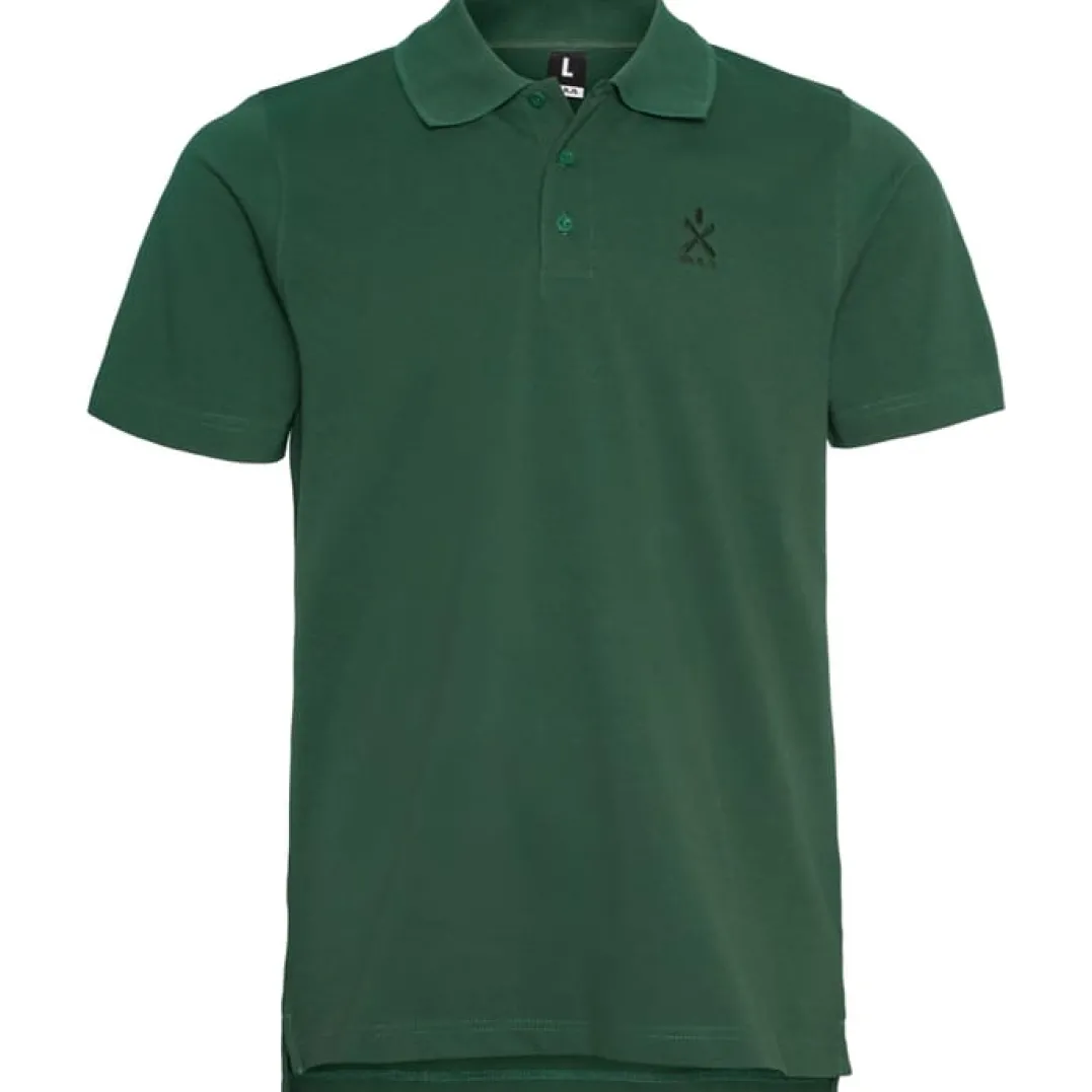 Bula Breeze Polo Shirt Pine