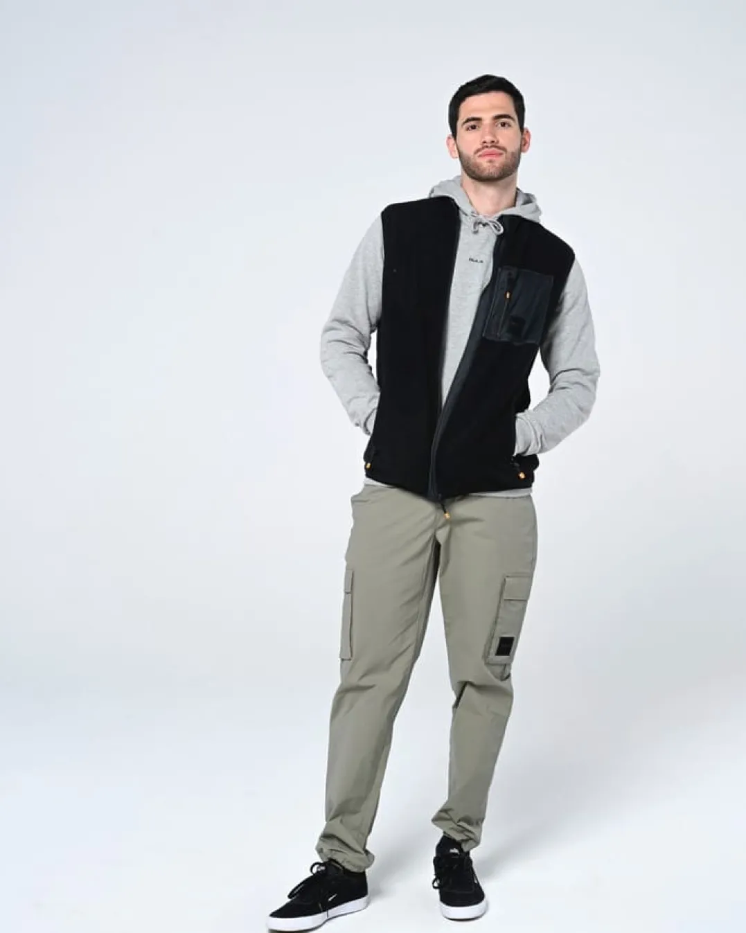 Bula Men's Basecamp Fleece Vest 2.0 Black