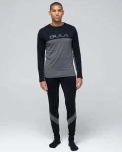 Bula Men's Retro Merino Wool Pants Black