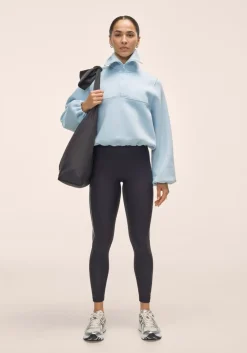 Casall Easy Half Zip Sweater Dream Blue
