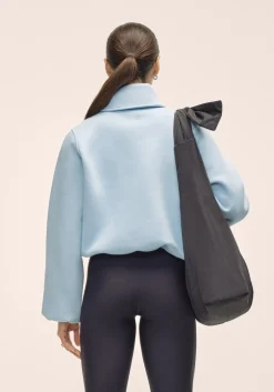 Casall Easy Half Zip Sweater Dream Blue