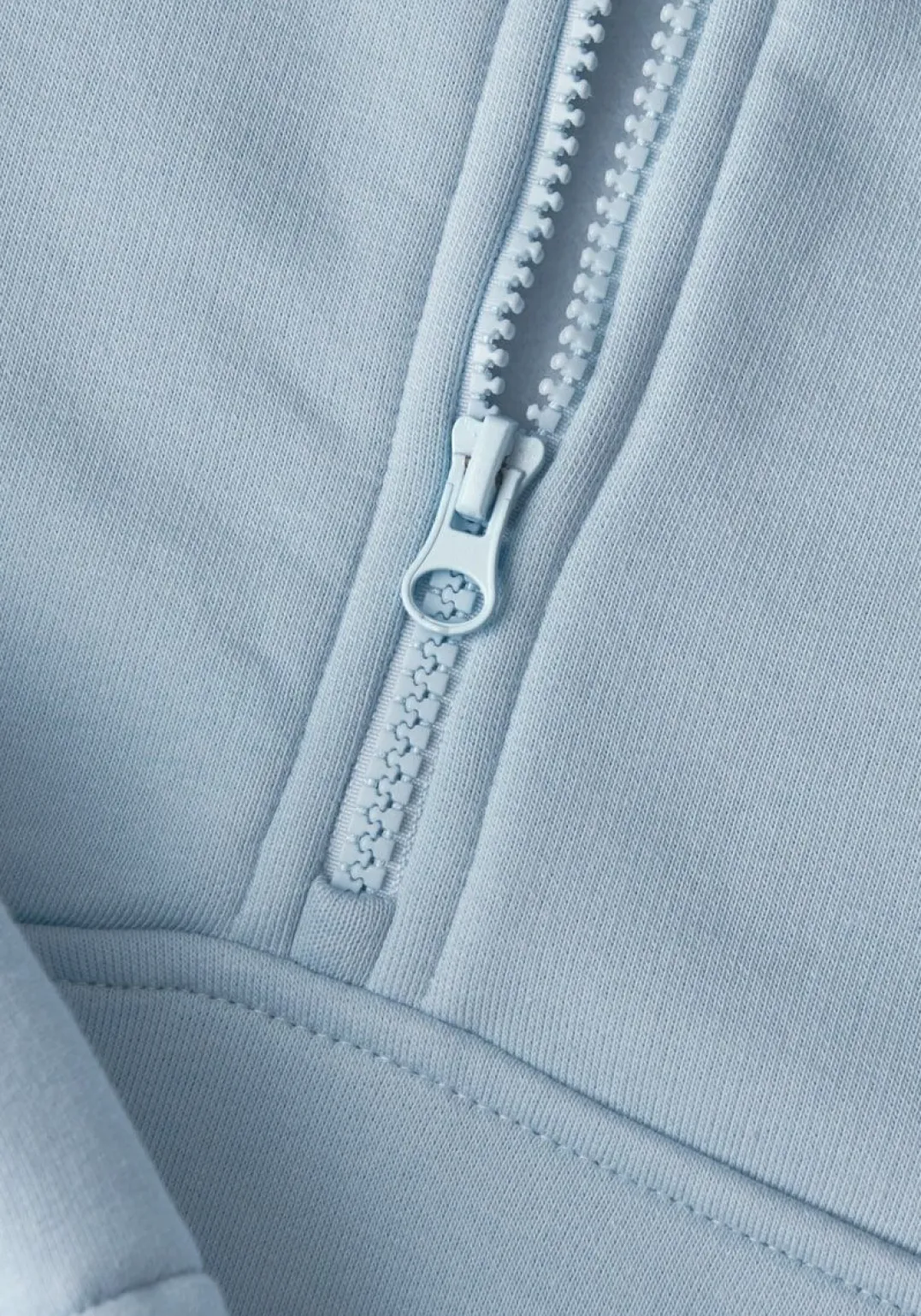 Casall Easy Half Zip Sweater Dream Blue