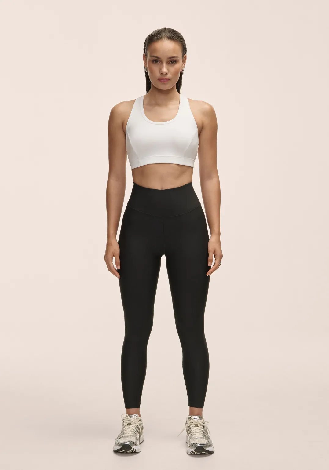 Casall Graphic High Waist Tights Black