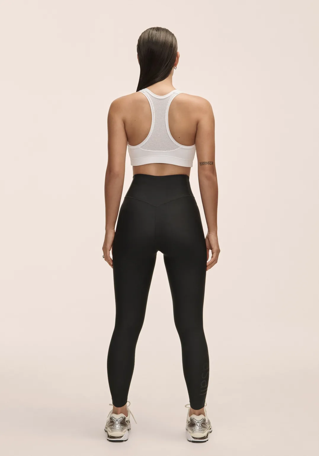 Casall Graphic High Waist Tights Black
