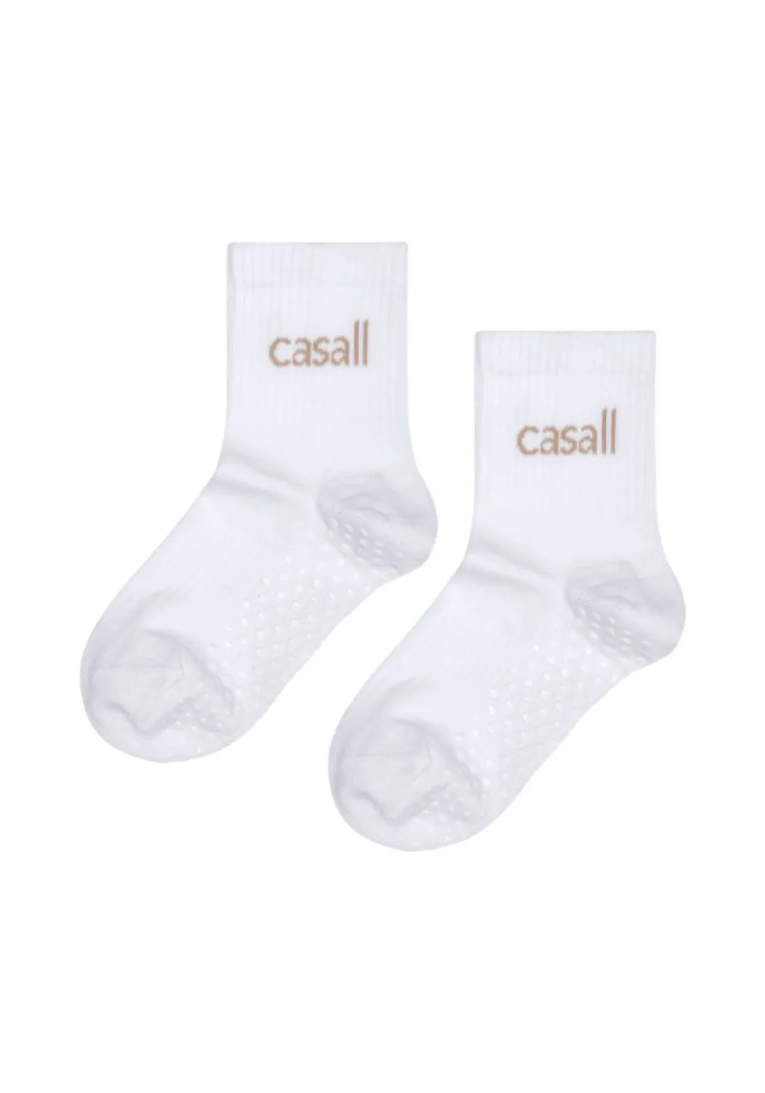 Casall Non-Slip Tube Sock White