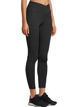 Casall Overlap High Waist Tights Black