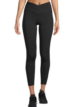 Casall Overlap High Waist Tights Black