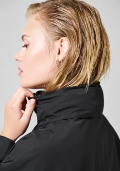 Casall Scandi Trench Rain Coat Black
