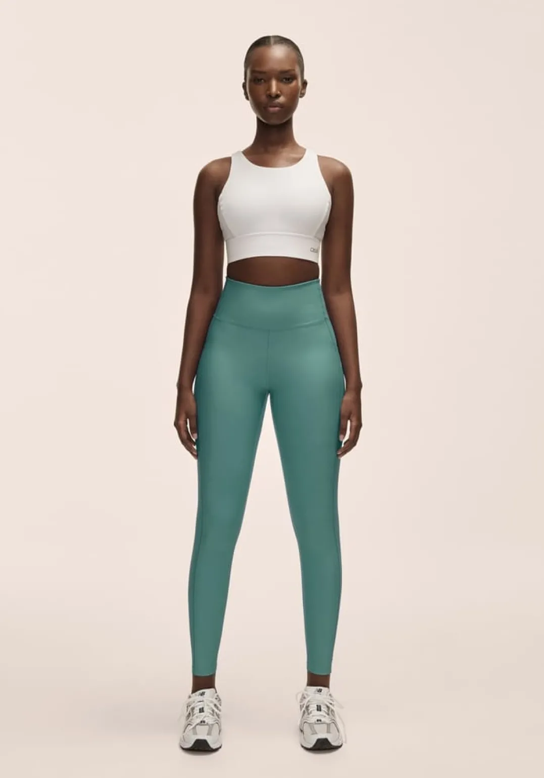 Casall Women's Pure Pocket High Waist Tights Winter Green