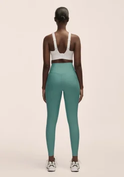 Casall Women's Pure Pocket High Waist Tights Winter Green