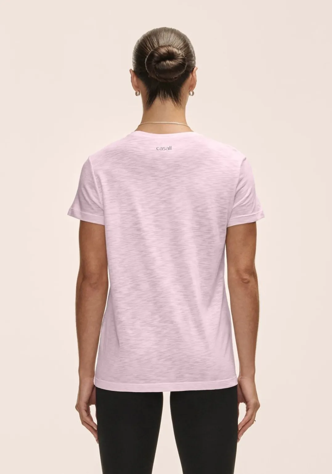 Casall Women's Soft Texture Tee Lush Pink