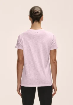 Casall Women's Soft Texture Tee Lush Pink