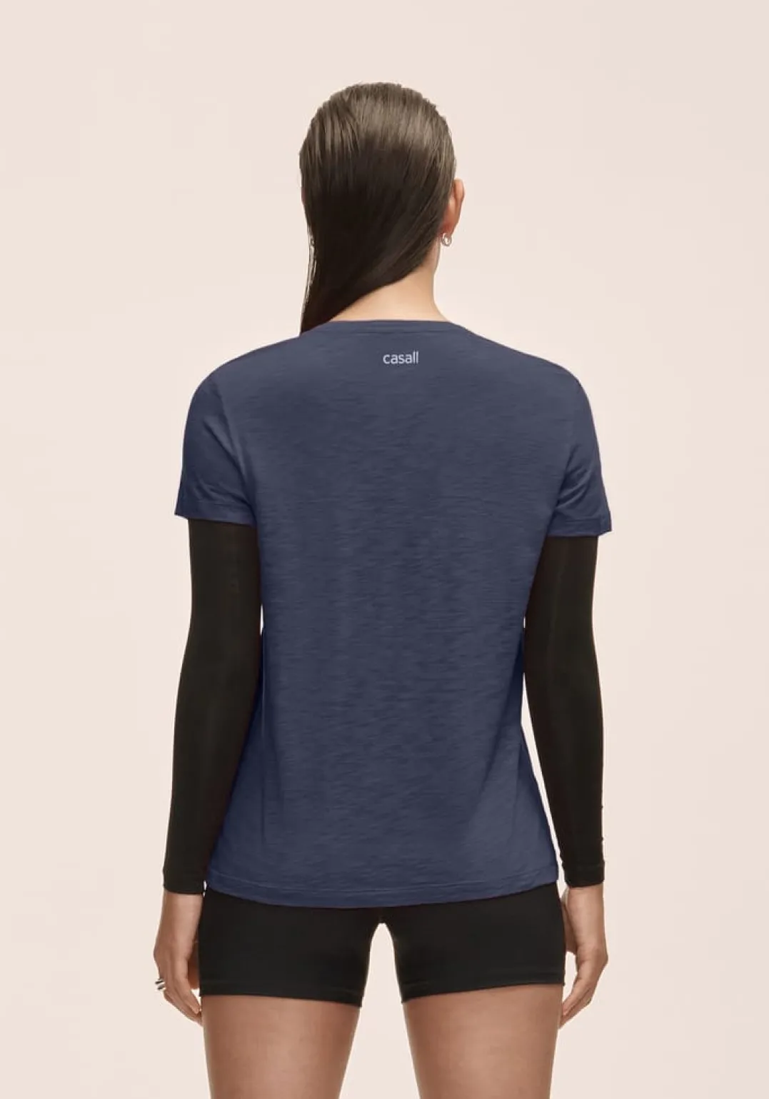 Casall Women's Soft Texture Tee Core Blue