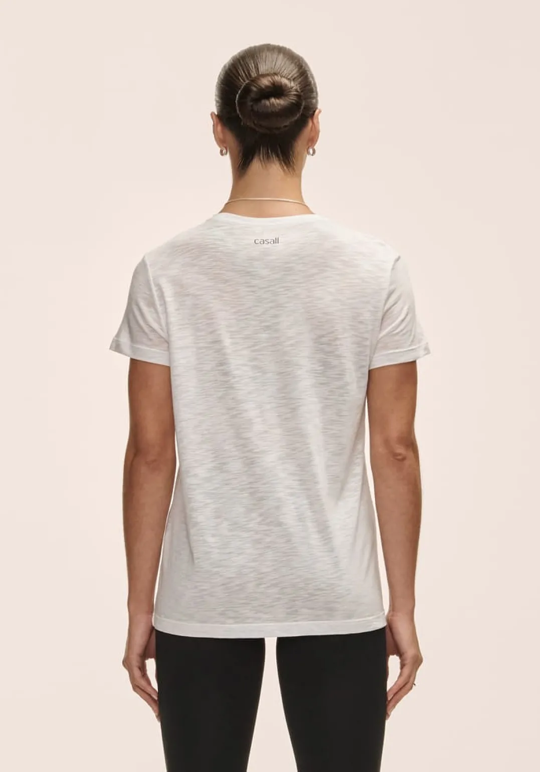 Casall Women's Soft Texture Tee White
