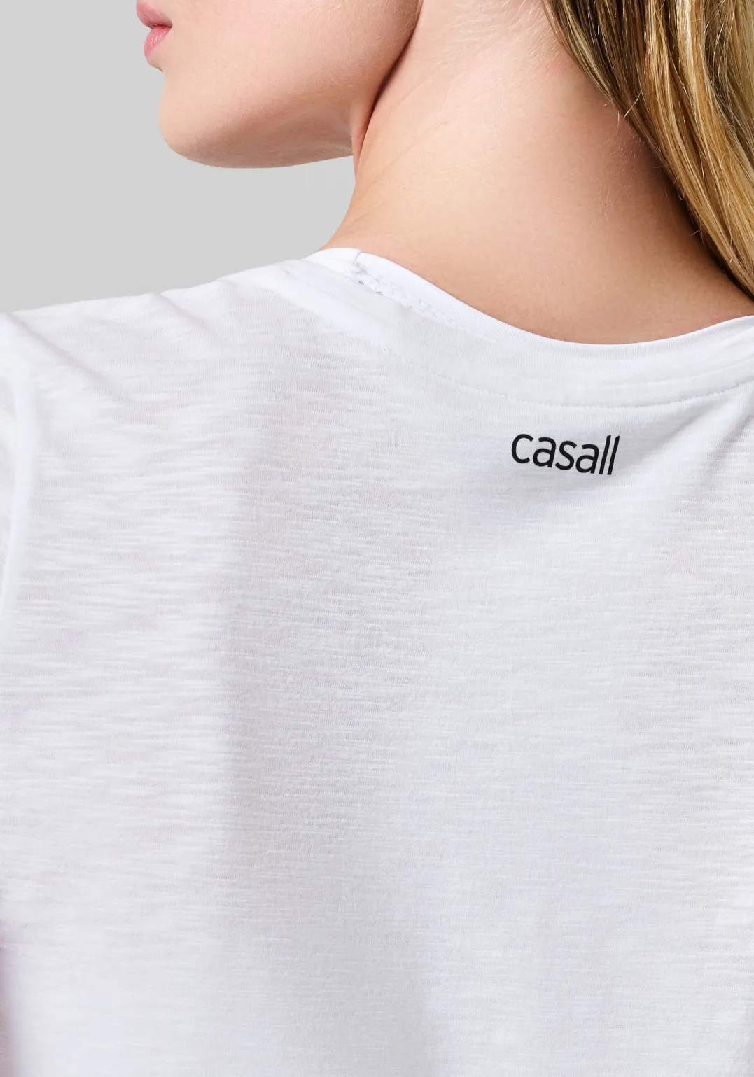 Casall Women's Soft Texture Tee White