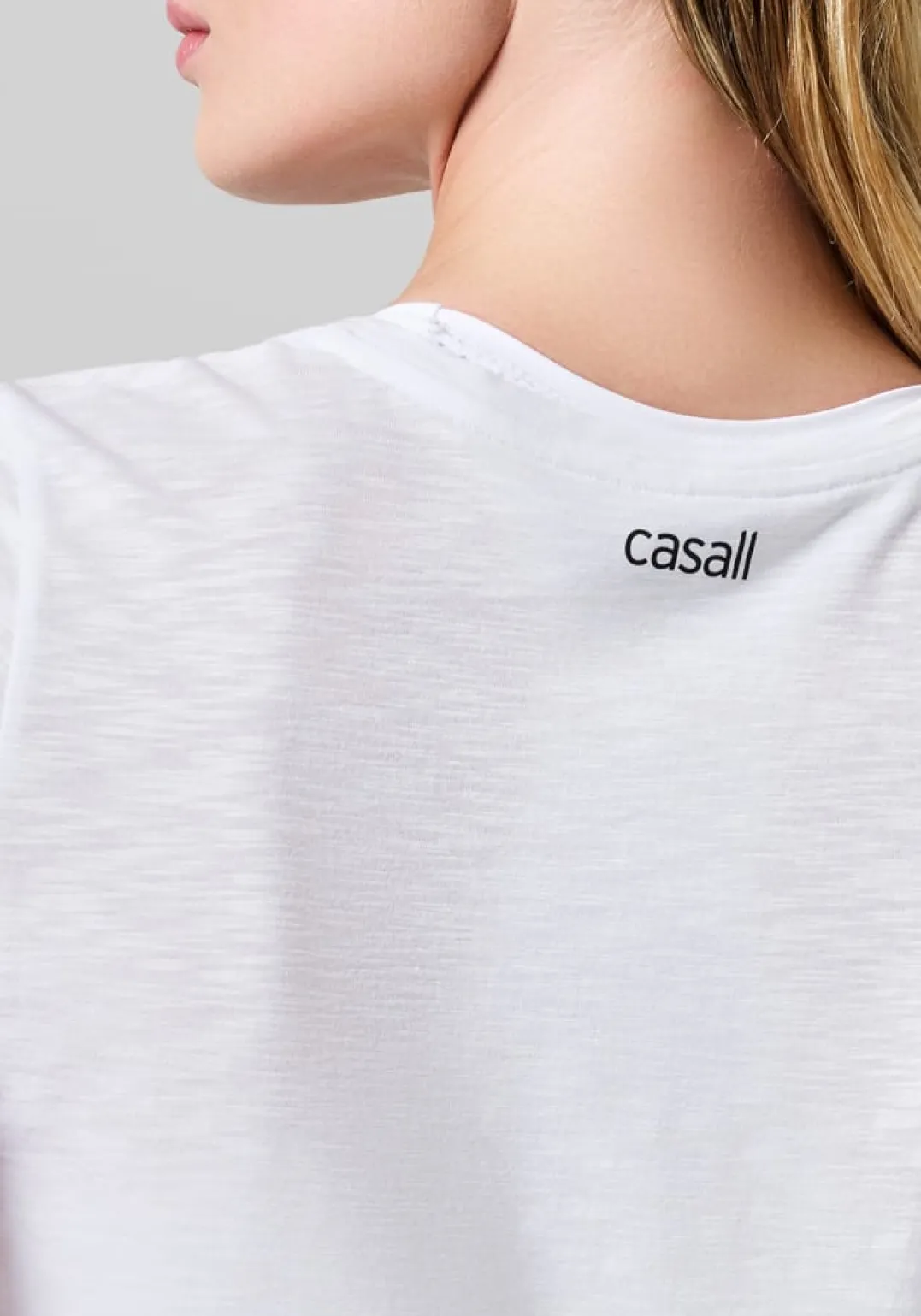 Casall Women's Soft Texture Tee White