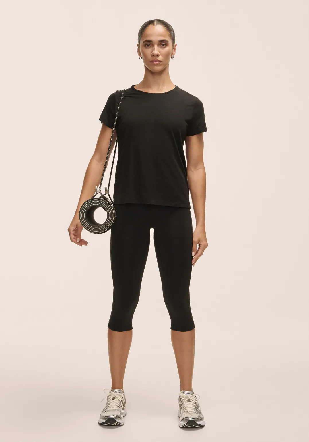 Casall Women's Soft Texture Tee Black