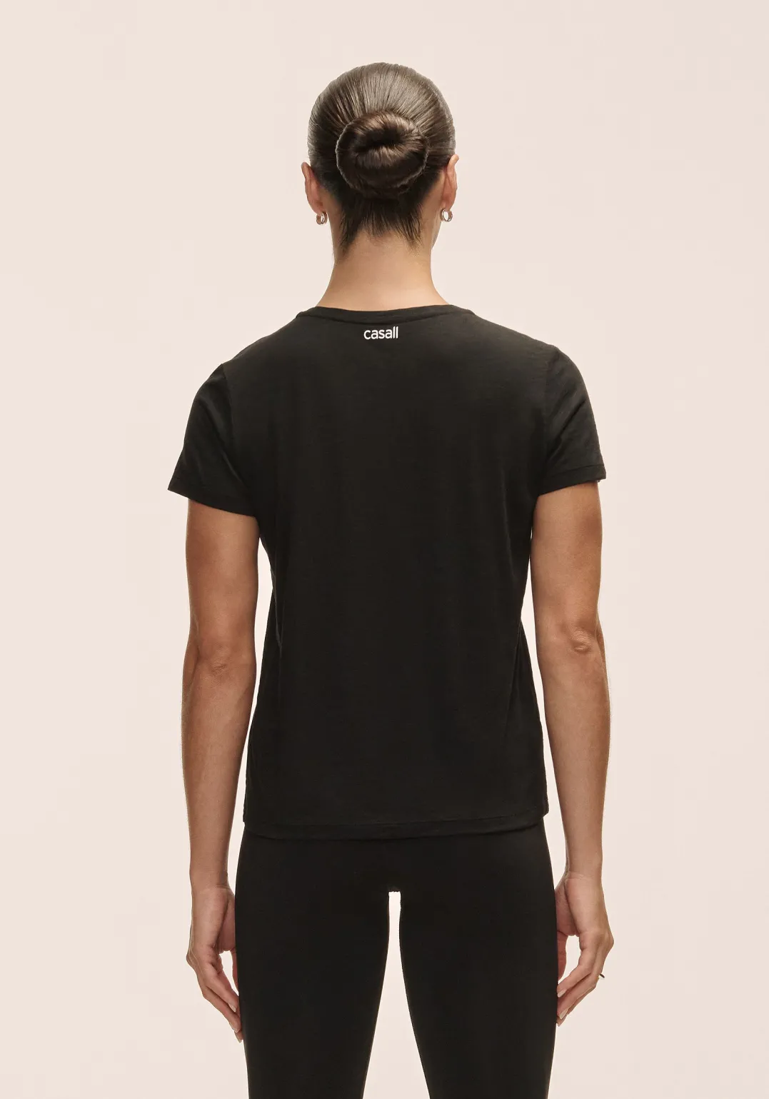 Casall Women's Soft Texture Tee Black