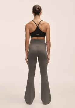 Casall Women's Soft Touch Flared Pants Dark Grey