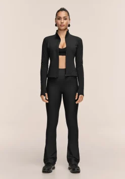 Casall Women's Soft Touch Zip Jacket Black