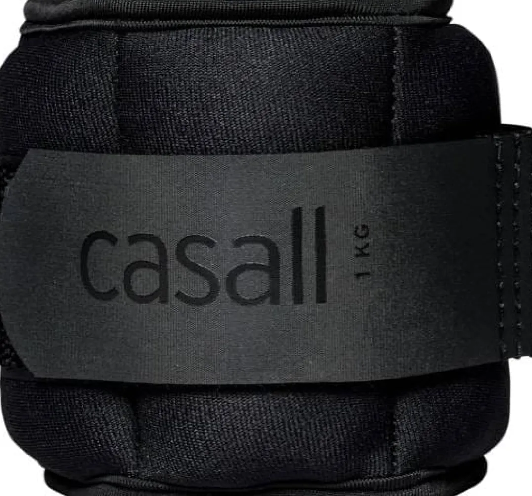 Casall Wrist Weights 2x1kg Black